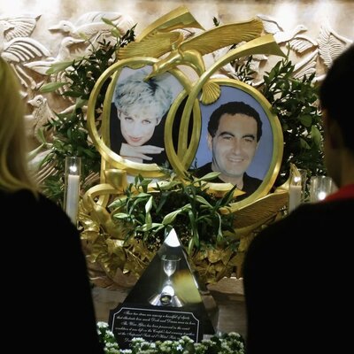 Dodi and Diana memorial at Harrods